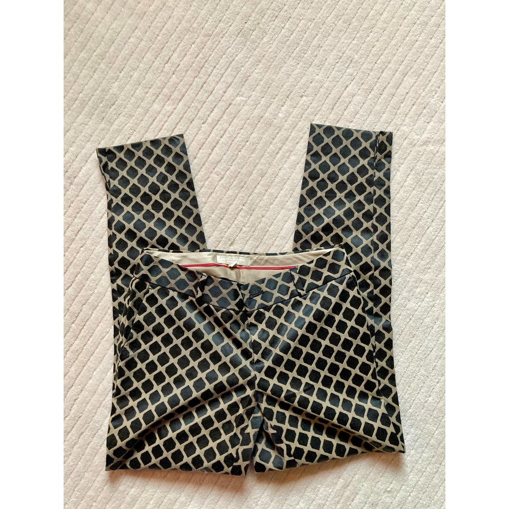 Banana Republic Camden Straight Diamond Pant 0